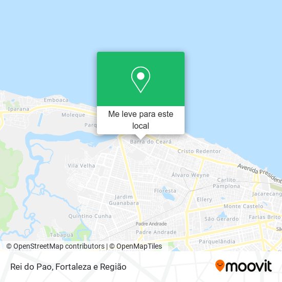 Rei do Pao mapa