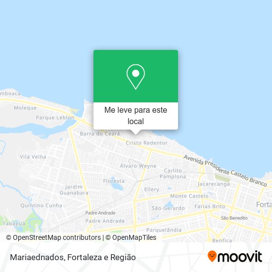 Mariaednados mapa