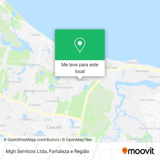 Mgh Servicos Ltda mapa