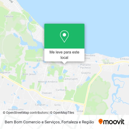 Bem Bom Comercio e Serviços mapa