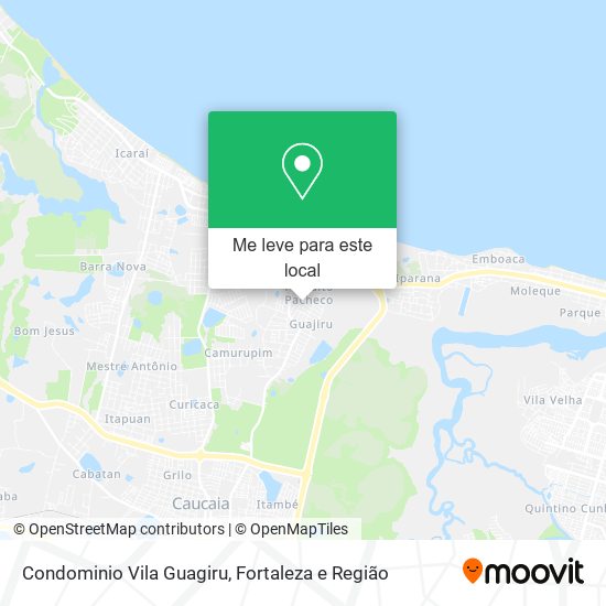 Condominio Vila Guagiru mapa