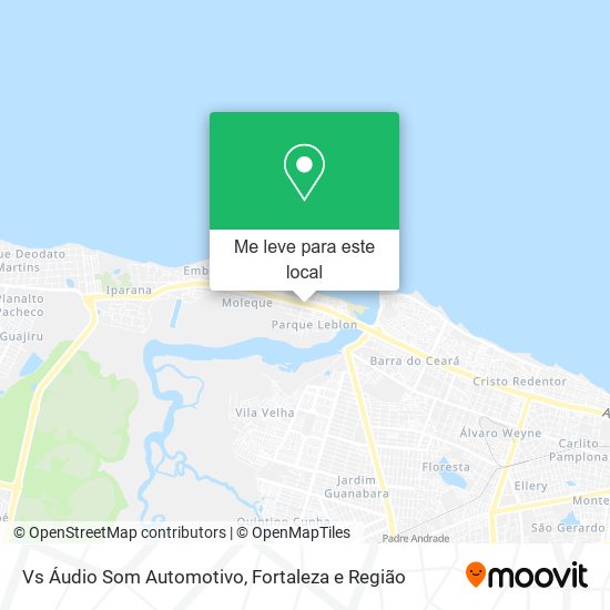 Vs Áudio Som Automotivo mapa