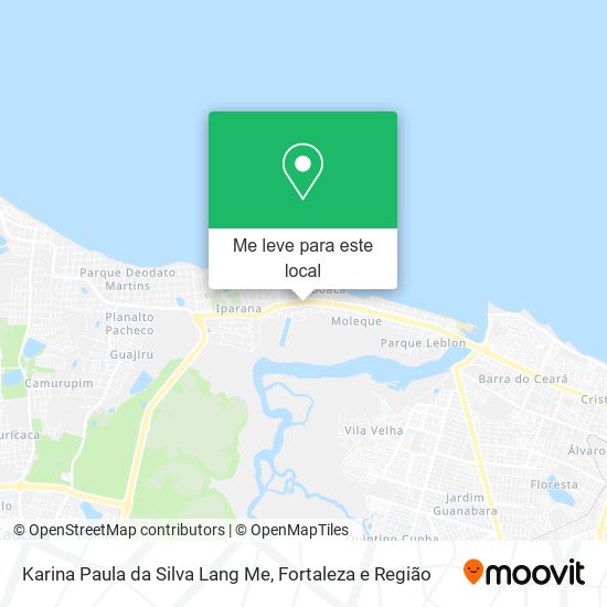 Karina Paula da Silva Lang Me mapa