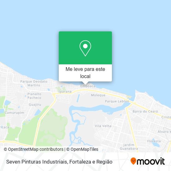 Seven Pinturas Industriais mapa