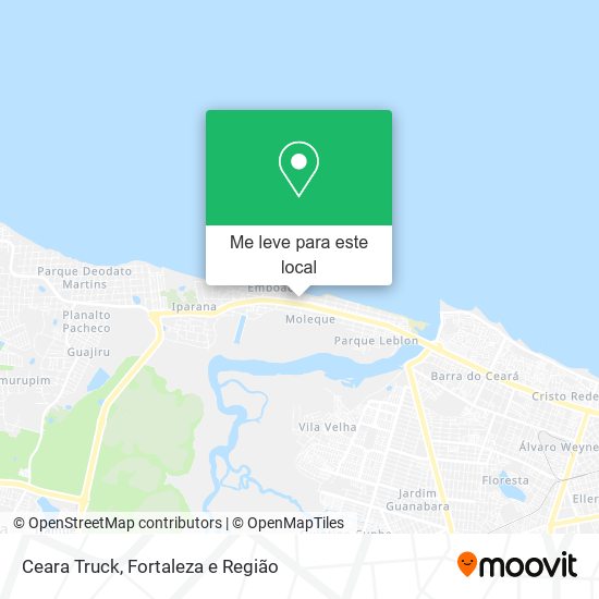 Ceara Truck mapa