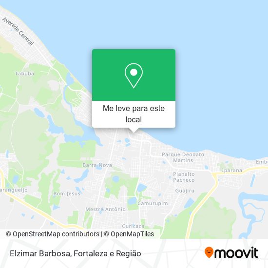 Elzimar Barbosa mapa
