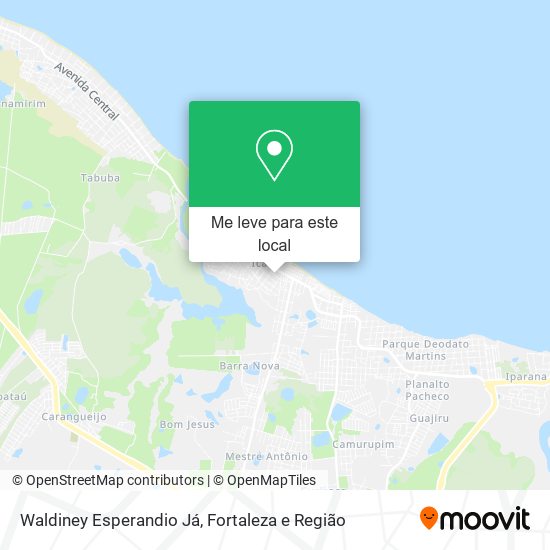 Waldiney Esperandio Já mapa