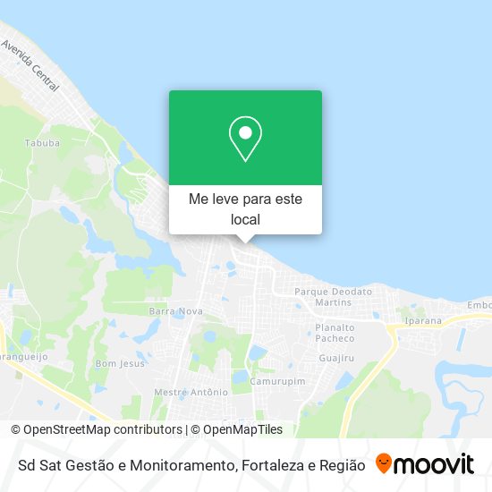 Sd Sat Gestão e Monitoramento mapa