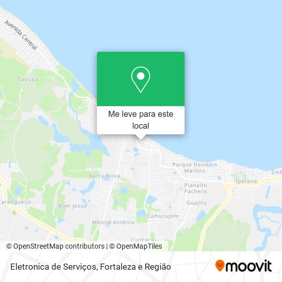 Eletronica de Serviços mapa