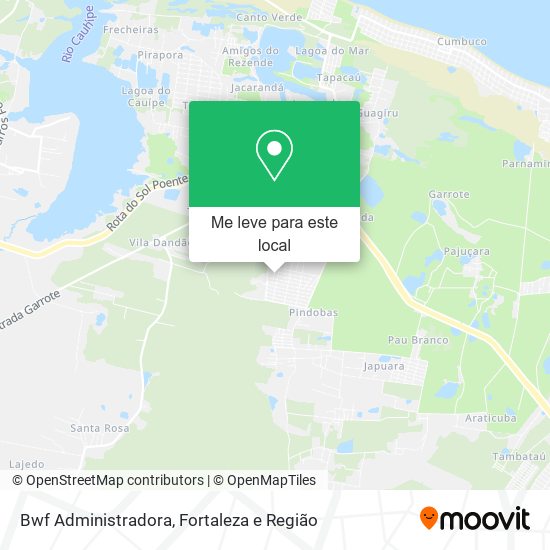 Bwf Administradora mapa