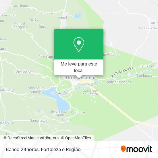 Banco 24horas mapa