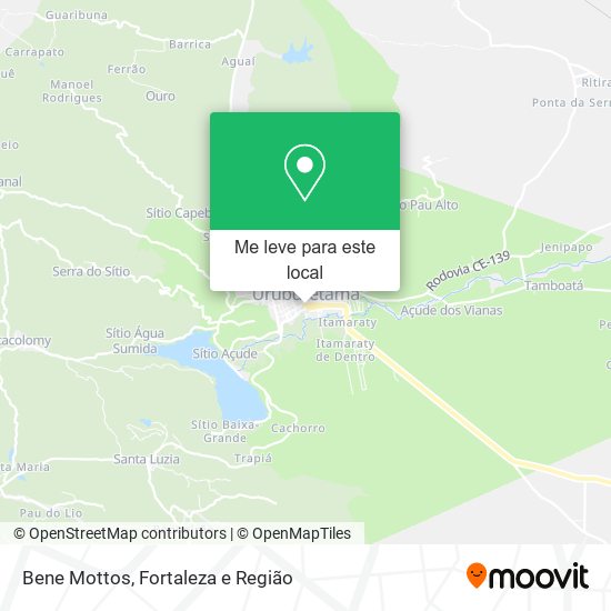 Bene Mottos mapa