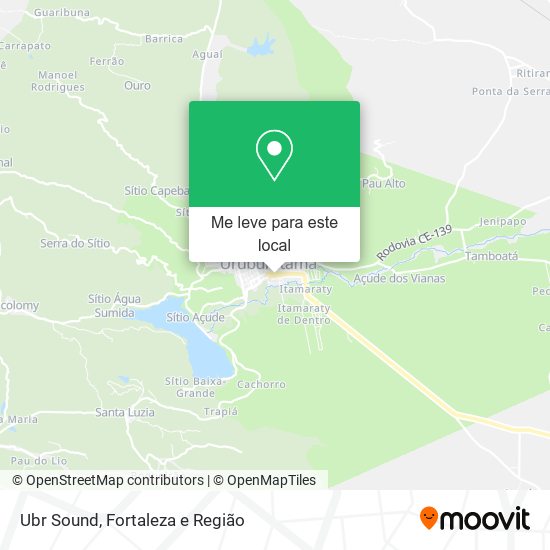 Ubr Sound mapa