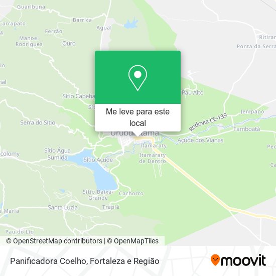 Panificadora Coelho mapa