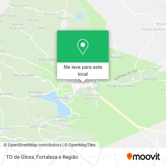 TO de Gloss mapa