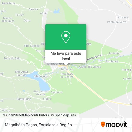 Magalhães Peças mapa