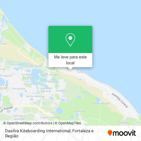 Dasilva Kiteboarding International mapa