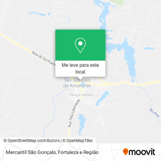 Mercantil São Gonçalo mapa