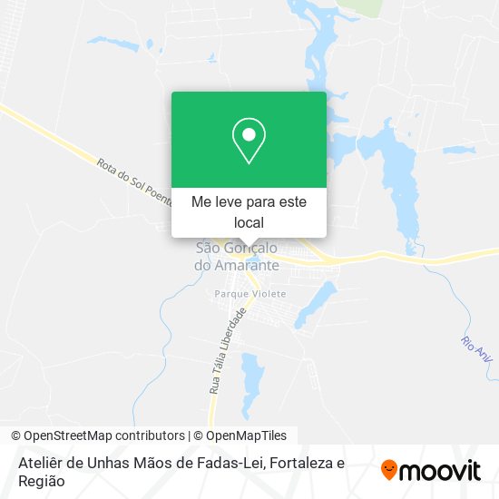 Ateliêr de Unhas Mãos de Fadas-Lei mapa