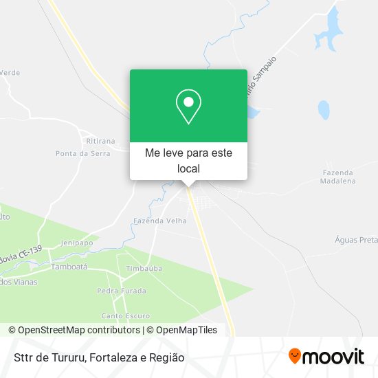 Sttr de Tururu mapa