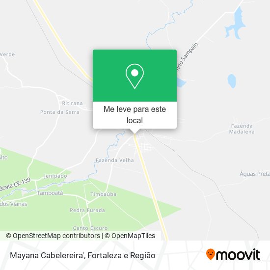 Mayana Cabelereira' mapa