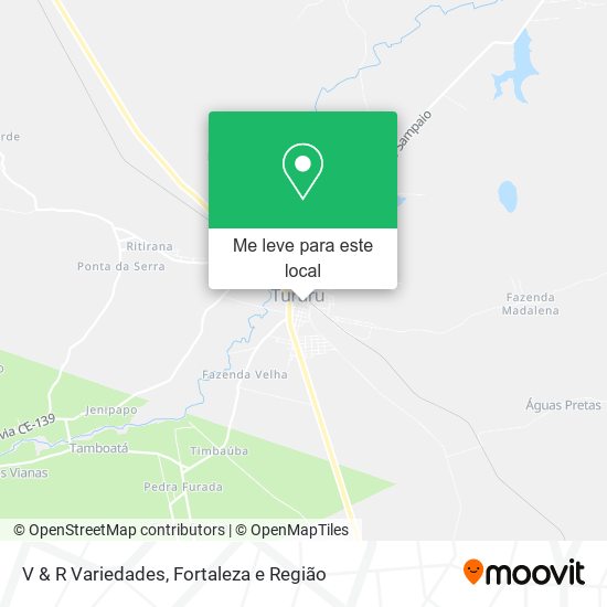V & R Variedades mapa