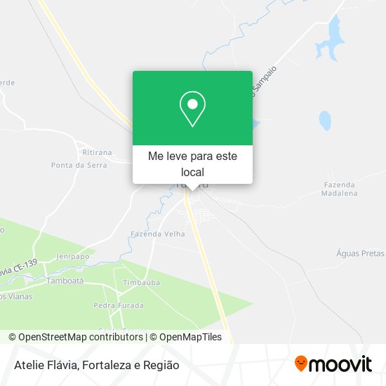 Atelie Flávia mapa