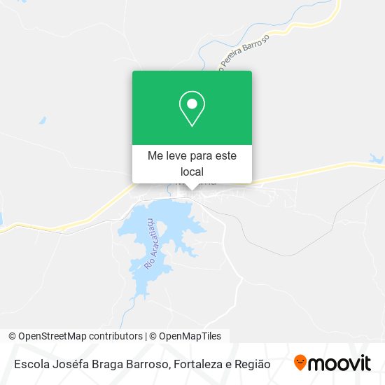 Escola Joséfa Braga Barroso mapa