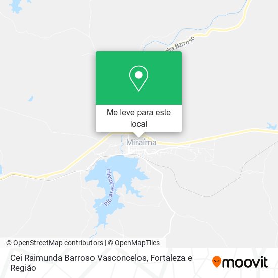 Cei Raimunda Barroso Vasconcelos mapa