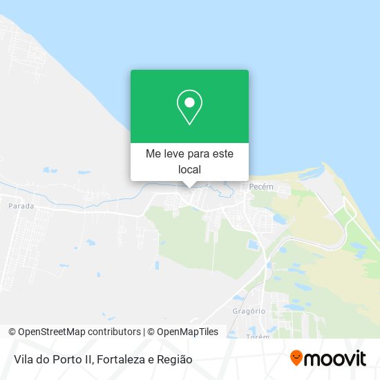 Vila do Porto II mapa