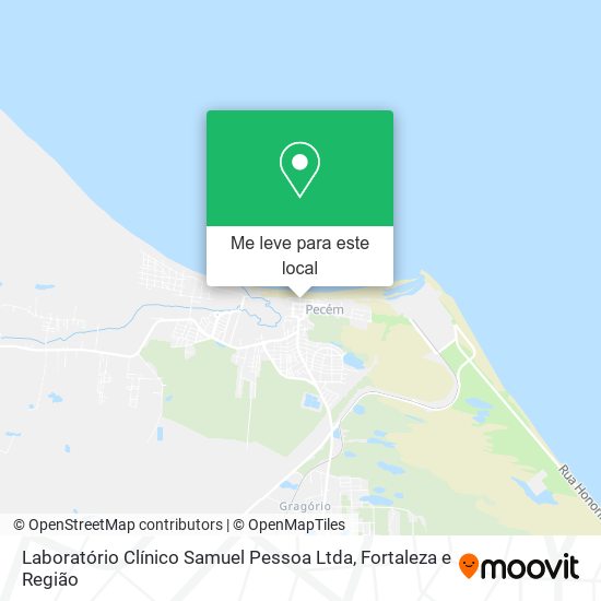 Laboratório Clínico Samuel Pessoa Ltda mapa