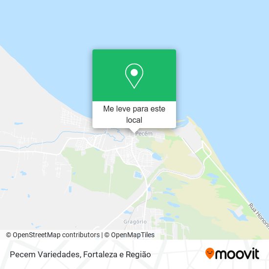 Pecem Variedades mapa