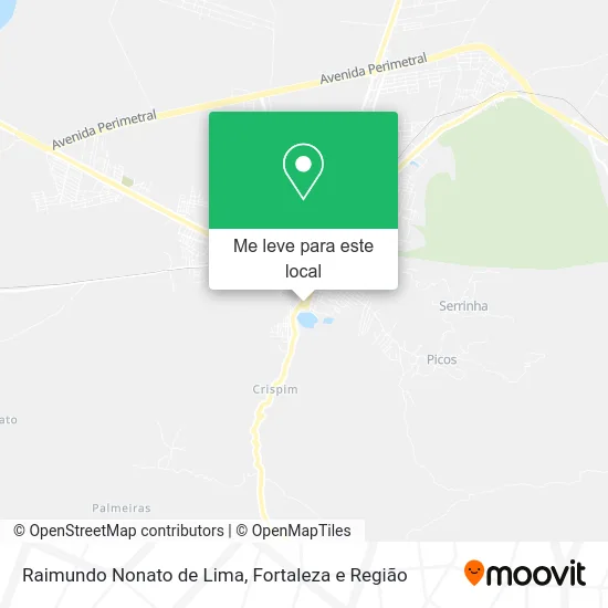 Raimundo Nonato de Lima mapa