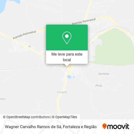 Wagner Carvalho Ramos de Sá mapa