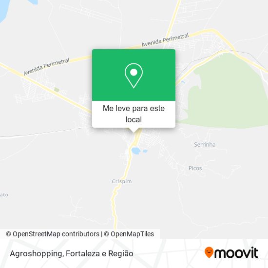 Agroshopping mapa