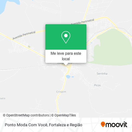 Ponto Moda Com Você mapa