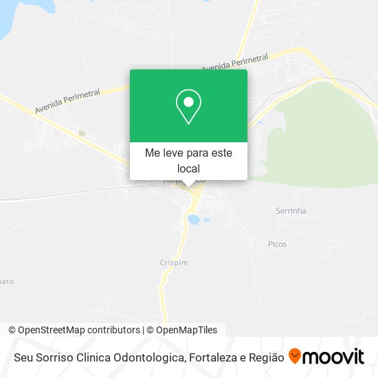 Seu Sorriso Clinica Odontologica mapa