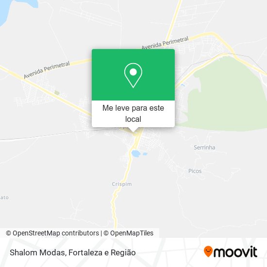 Shalom Modas mapa