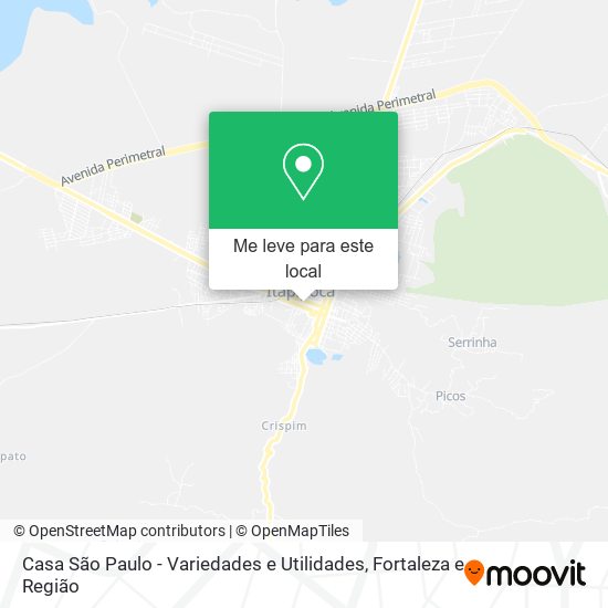 Casa São Paulo - Variedades e Utilidades mapa