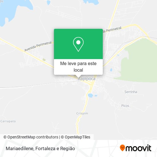 Mariaedilene mapa