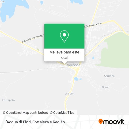 L'Acqua di Fiori mapa