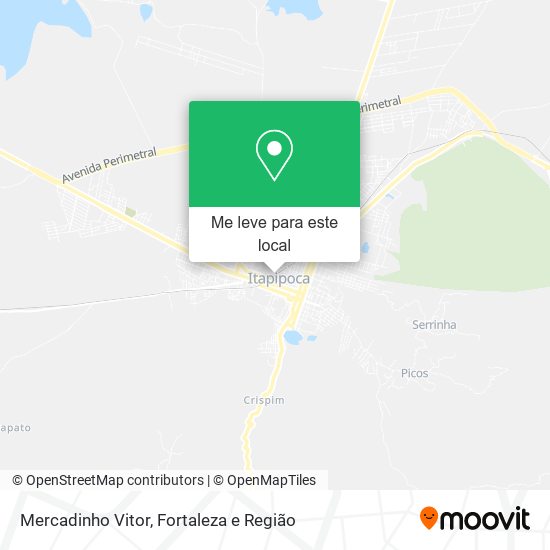 Mercadinho Vitor mapa