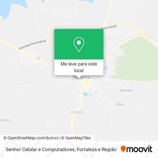 Senhor Celular e Computadores mapa