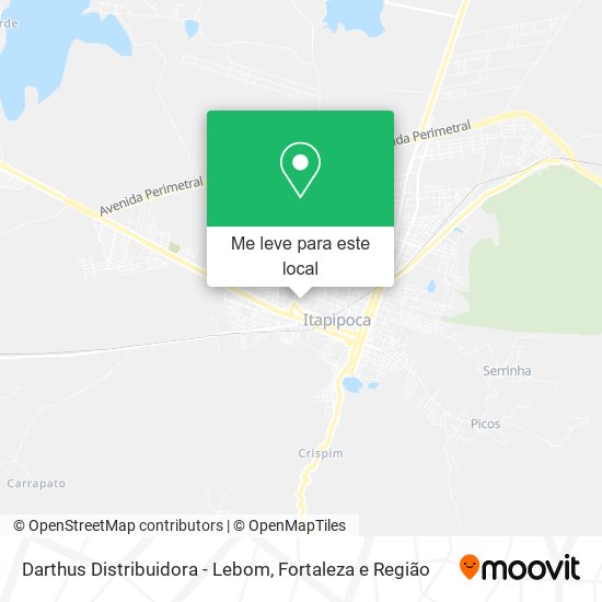 Darthus Distribuidora - Lebom mapa