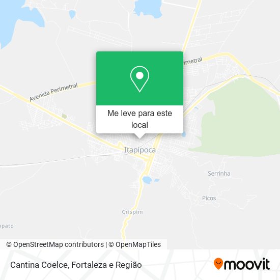Cantina Coelce mapa