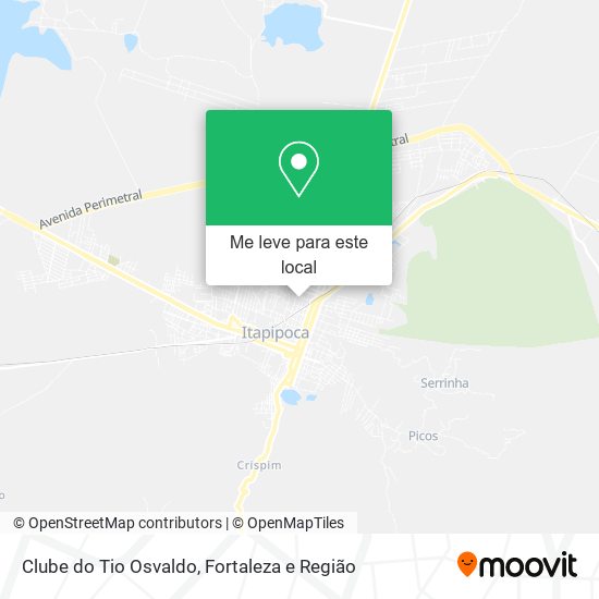Clube do Tio Osvaldo mapa