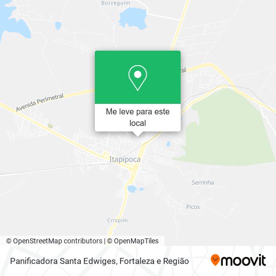 Panificadora Santa Edwiges mapa