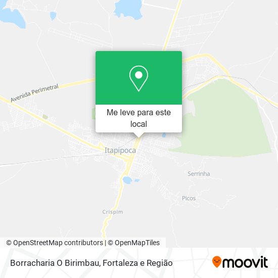 Borracharia O Birimbau mapa