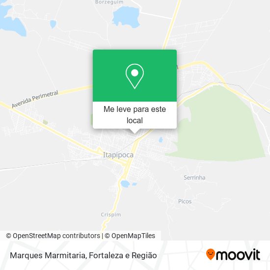 Marques Marmitaria mapa