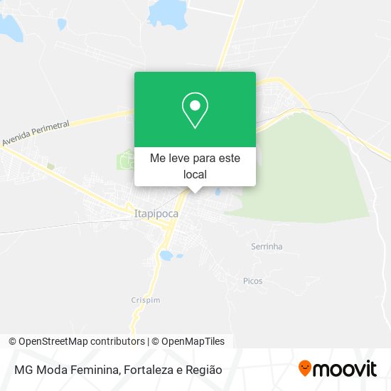 MG Moda Feminina mapa